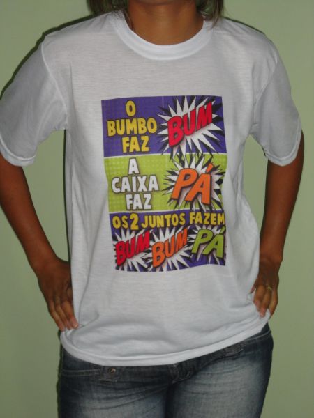 camiseta O bumbu faz Bum APC 16